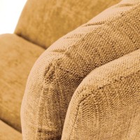 K495 Καρέκλα με λειτουργία περιστροφής σε μουσταρδί 60x65x87 με ύψος καθίσματος 51cm 2010001201694