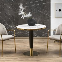 K500 Καρέκλα μπεζ / μαύρο 53x57x80 με ύψος καθίσματος 46 cm