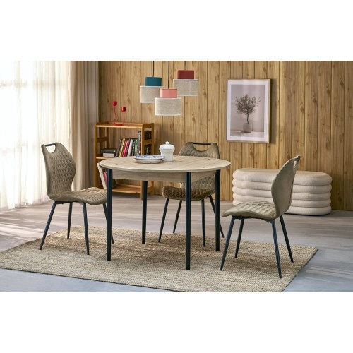 PIVOT Τραπέζι τραπεζαρίας επεκτεινόμενο artisan oak 102-142x102x75cm