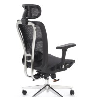 VIXEN Καρέκλα γραφείου με μηχανισμό MULTIBLOCK σε μαύρο 68x65x117cm