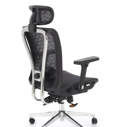 VIXEN Καρέκλα γραφείου με μηχανισμό MULTIBLOCK σε μαύρο 68x65x117cm