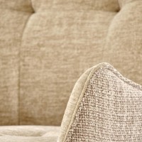 K573 Καρέκλα με λειτουργία περιστροφής σε μπεζ 55x64x88 με ύψος καθίσματος 48cm