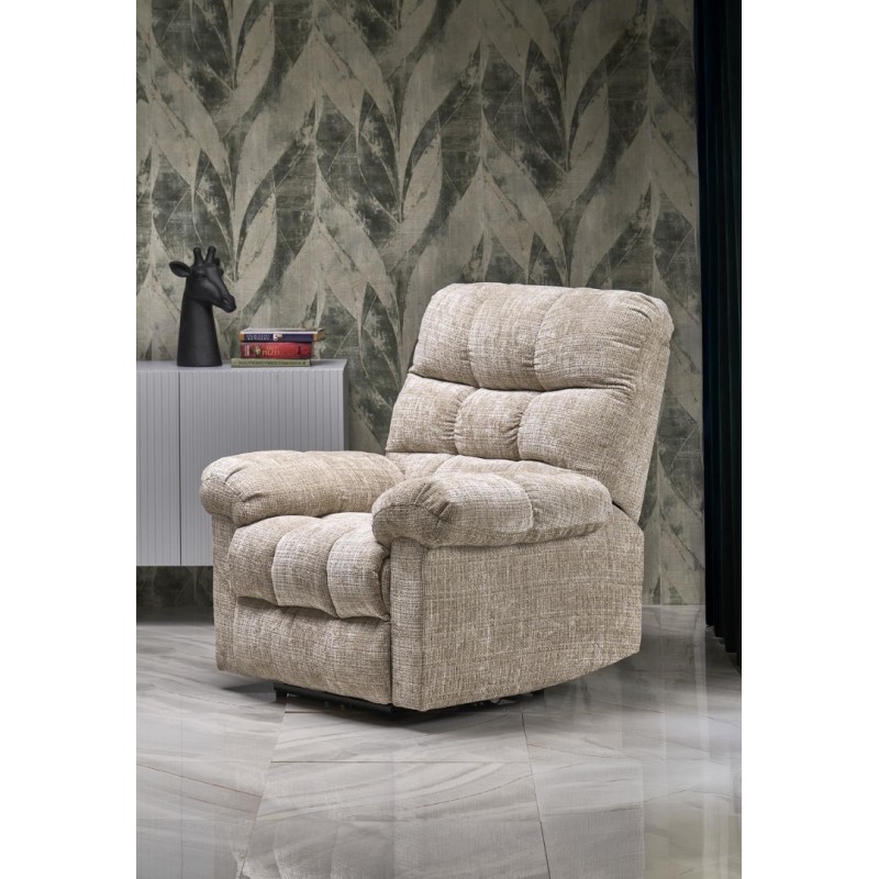 Amore Πολυθρόνα Relax σε Μπέζ 105x100x100Y