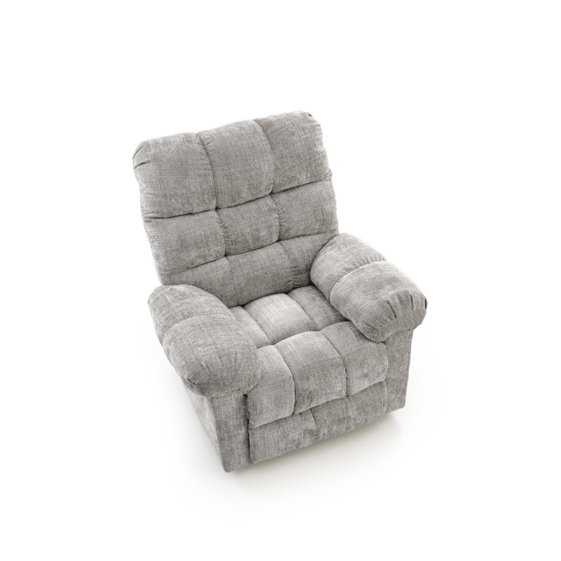 Amore Πολυθρόνα Relax σε Γκρί 105x100x100cm