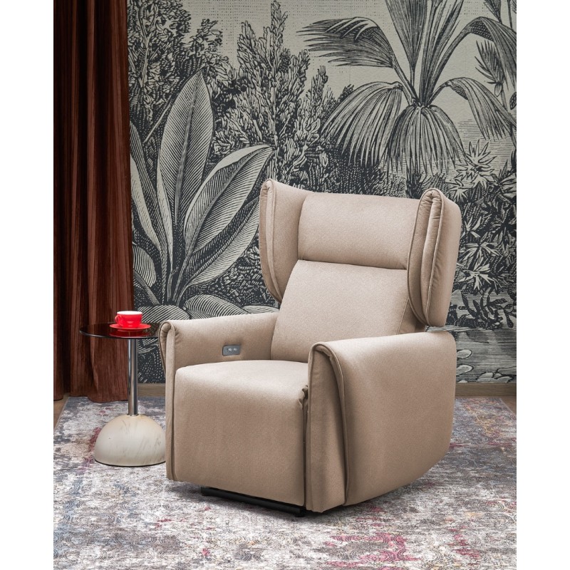 Gelato Πολυθρόνα Relax σε μπεζ 83x91x109cm