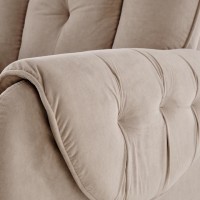 Horton Πολθρόνα Relax σε Μπέζ 80x97x105cm