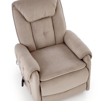 Horton Πολθρόνα Relax σε Μπέζ 80x97x105cm