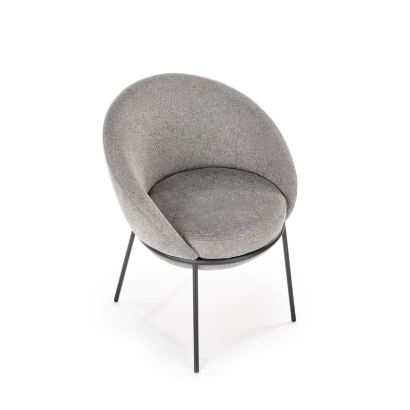 K482 καρέκλα με διαστάσεις: 61/59/78cm με ύψος καθίσματος 49 cm