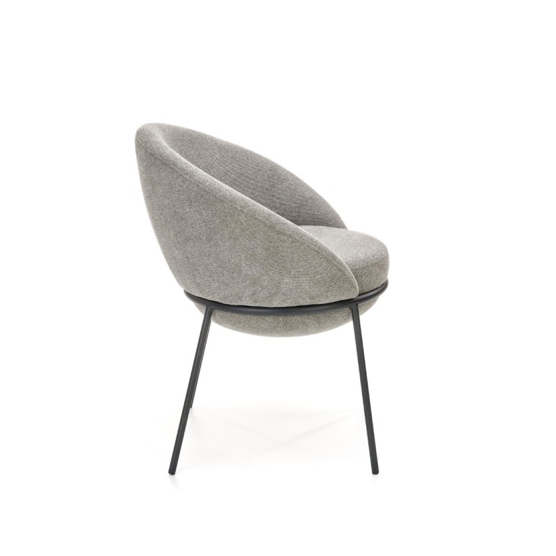 K482 καρέκλα με διαστάσεις: 61/59/78cm με ύψος καθίσματος 49 cm
