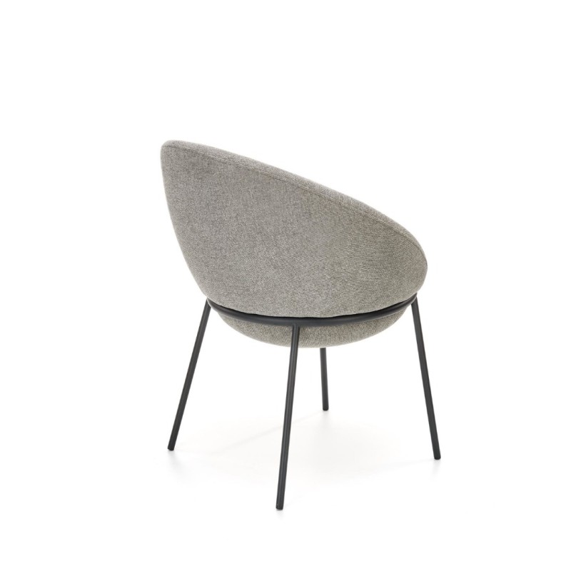 K482 καρέκλα με διαστάσεις: 61/59/78cm με ύψος καθίσματος 49 cm