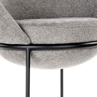 K482 καρέκλα με διαστάσεις: 61/59/78cm με ύψος καθίσματος 49 cm
