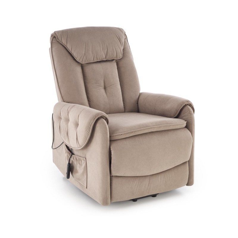 Horton Πολθρόνα Relax σε Μπέζ 80x97x105cm