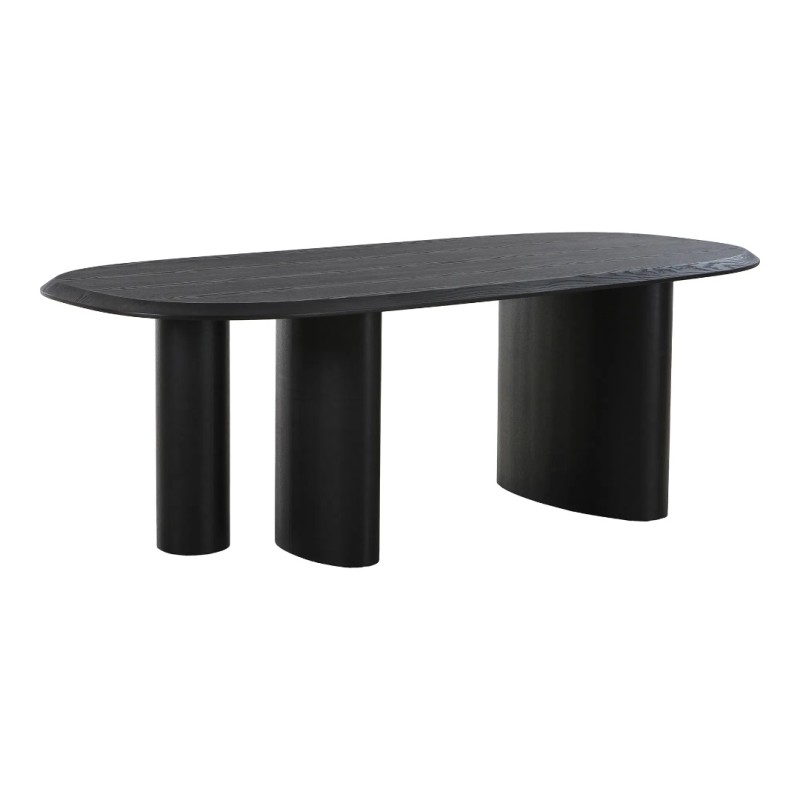 Τραπέζι Τραπεζαρίας Tirano Μαυρο 220x100x76cm