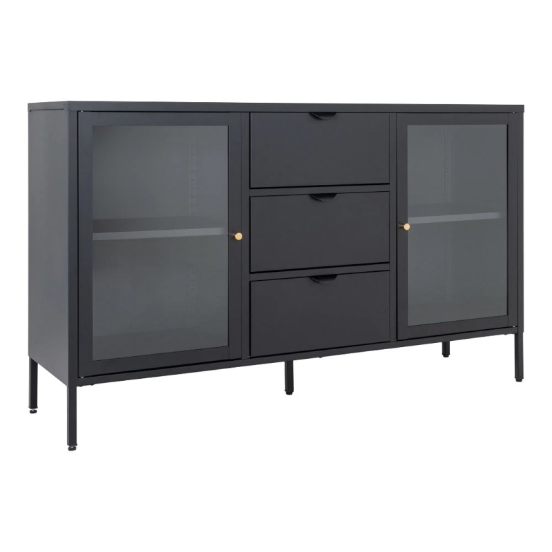 Μπουφές με 2 πόρτες και 3 συρτάρια Dalby 140x40x85cm