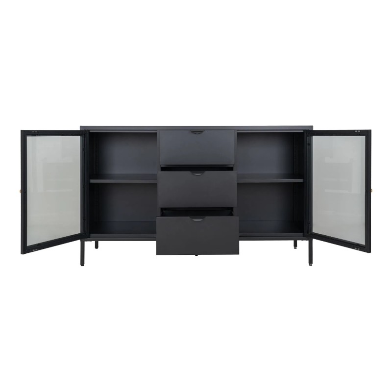 Μπουφές με 2 πόρτες και 3 συρτάρια Dalby 140x40x85cm