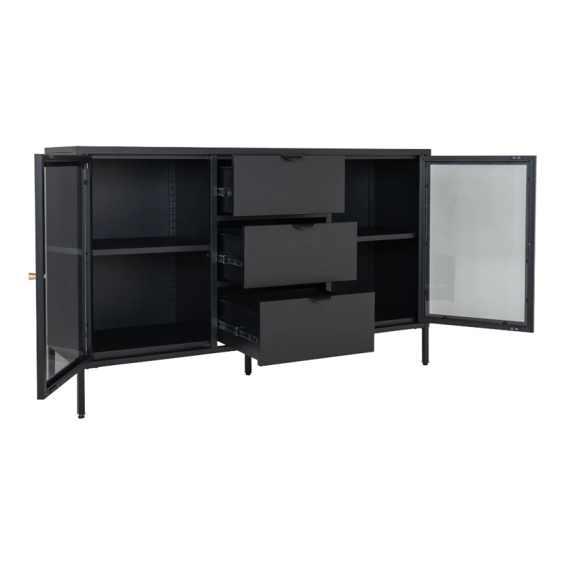 Μπουφές με 2 πόρτες και 3 συρτάρια Dalby 140x40x85cm