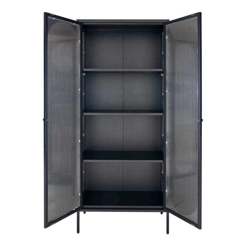 Βιτρίνα Adelaide με 2 Πόρτες 80x35x180cm