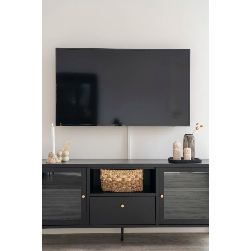 Έπιπλο TV με 2 πόρτες και 1 συρτάρι Dalby 150x35x60cm
