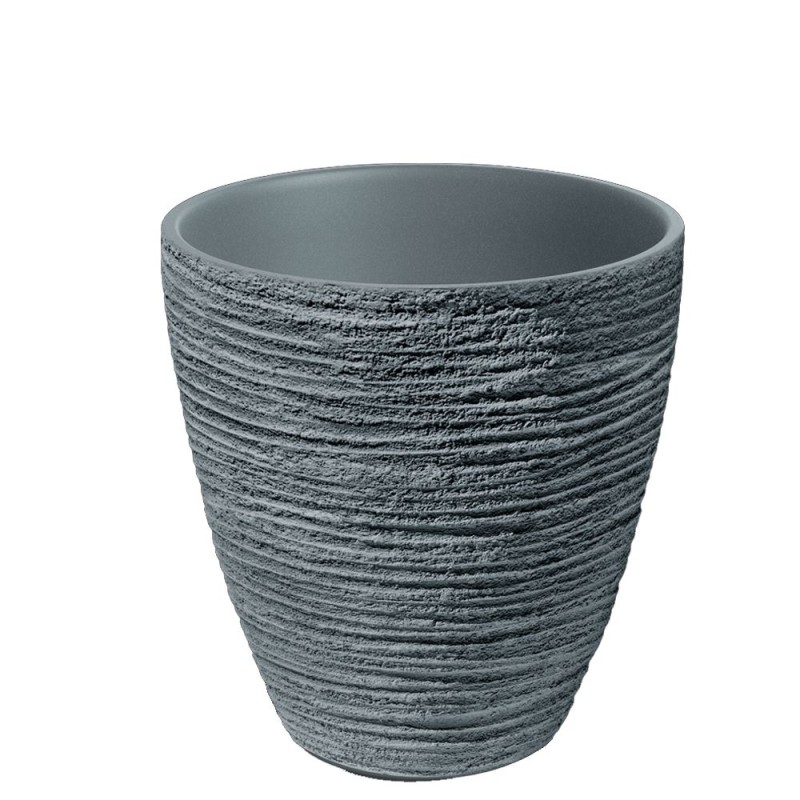 DEFORA CONCRETE GRAY ΠΛΑΣΤΙΚΟ ΚΑΣΠΩ 60Χ60Χ60ΕΚ