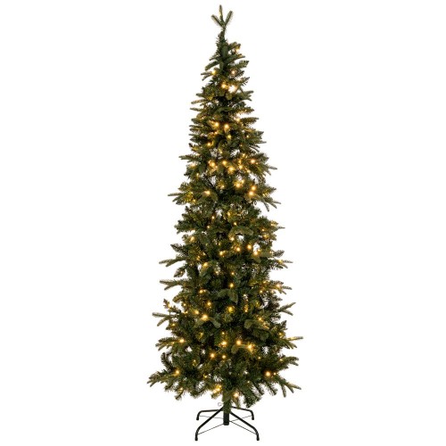ΔΕΝΔΡΟ PRE-LIT SLIM ALPINE 180EK ΜΕ 200 LED ΛΕΥΚΑ ΛΑΜΠΑΚΙΑ