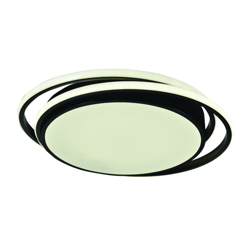 InLight Φωτιστικό Οροφής LED Μαύρο 30W – Πλαφονιέρα 4CCT (42172-Μαύρο)