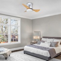 it-Lighting Elsinor Ανεμιστήρας Οροφής με LED 15W, DC Μοτέρ & Smart App - Λευκό/Ξύλο (102000410)