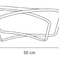 Inlight Πλαφονιέρα οροφής LED 38W 8800LM 3CCT από μαύρo μέταλλο και λευκό ακρυ΄λικό D:50x50cm (42038-Black/white)