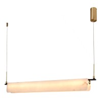 Inlight Κρεμαστό φωτιστικό, Alabaster, 18W, 1980lm, 3CCT (by switch on base)D: 100x12x10cm(6116)