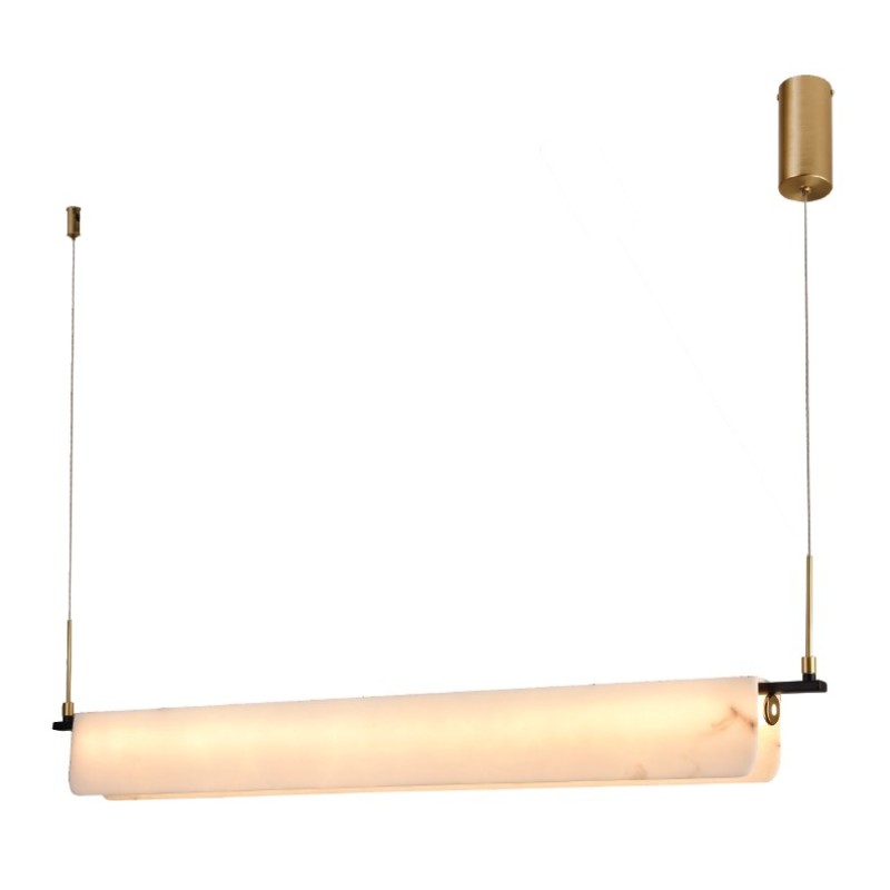 Inlight Κρεμαστό φωτιστικό, Alabaster, 18W, 1980lm, 3CCT (by switch on base)D: 100x12x10cm(6116)