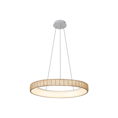 Inlight Κρεμαστό Φωτιστικό LED από σχοινί 3CCT, 32W  D:60x8cm (42041)