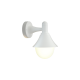 it-Lighting Rabun 1xE27 Outdoor Wall Lamp White D:24.5cmx23.5cm (80202524)