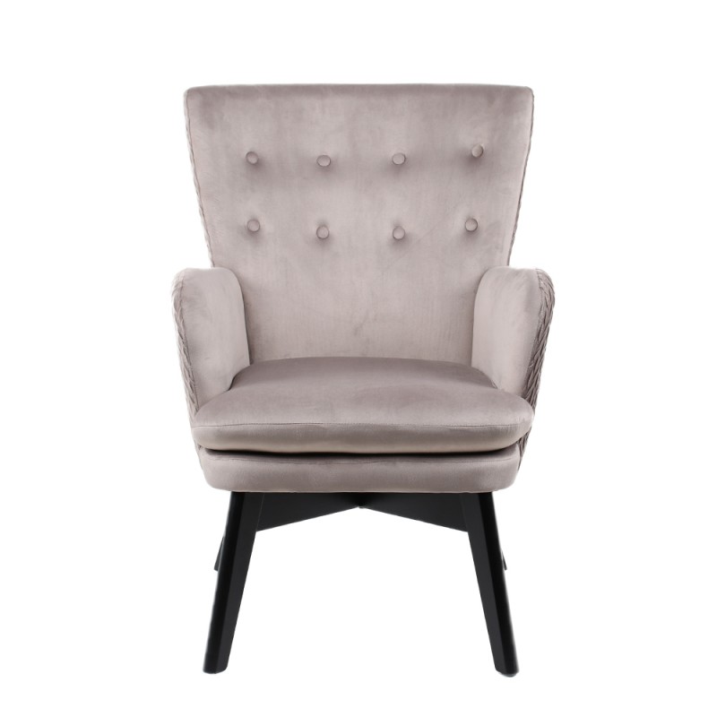 LOU LOU ΠΟΛΥΘΡΟΝΑ BEIGE 68x76x96cm