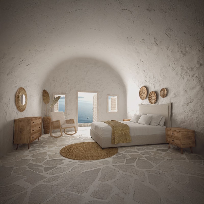 AMMOS ΠΟΛΥΘΡΟΝΑ ΚΟΥΝΙΣΤΗ BEIGE 65x82x96cm