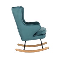 ROCKER ΠΟΛΥΘΡΟΝΑ ΚΟΥΝΙΣΤΗ ΣΜΑΡΑΓΔΙ 71x86x102cm