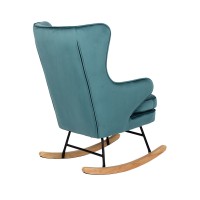 ROCKER ΠΟΛΥΘΡΟΝΑ ΚΟΥΝΙΣΤΗ ΣΜΑΡΑΓΔΙ 71x86x102cm