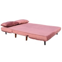 FALCON ΚΑΝΑΠΕΣ ΚΡΕΒΑΤΙ 2ΘΕΣΙΟΣ ΑΝΑΔΙΠΛΟΥΜΕΝΟΣ DUSTY PINK 121x90x80cm