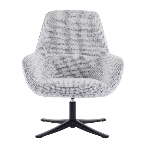TIFFANY ΠΟΛΥΘΡΟΝΑ ΠΕΡΙΣΤΡΕΦΟΜΕΝΗ ΛΕΥΚΟ ΜΕ PATTERN 73.5x75x93cm