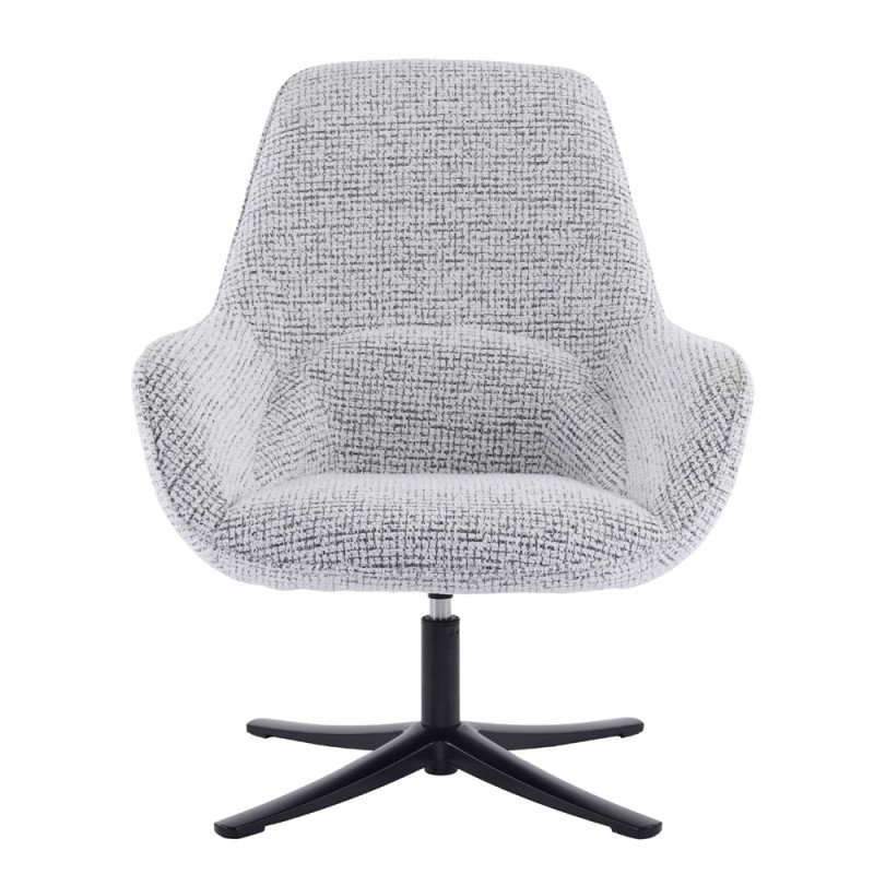 TIFFANY ΠΟΛΥΘΡΟΝΑ ΠΕΡΙΣΤΡΕΦΟΜΕΝΗ ΛΕΥΚΟ ΜΕ PATTERN 73.5x75x93cm
