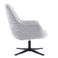 TIFFANY ΠΟΛΥΘΡΟΝΑ ΠΕΡΙΣΤΡΕΦΟΜΕΝΗ ΛΕΥΚΟ ΜΕ PATTERN 73.5x75x93cm