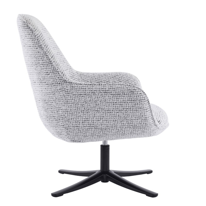 TIFFANY ΠΟΛΥΘΡΟΝΑ ΠΕΡΙΣΤΡΕΦΟΜΕΝΗ ΛΕΥΚΟ ΜΕ PATTERN 73.5x75x93cm