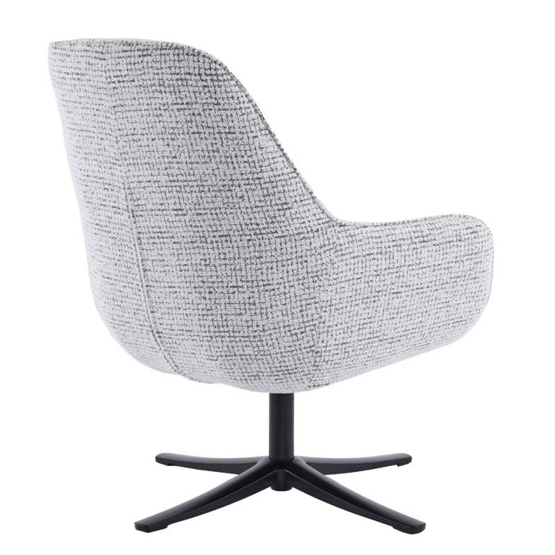 TIFFANY ΠΟΛΥΘΡΟΝΑ ΠΕΡΙΣΤΡΕΦΟΜΕΝΗ ΛΕΥΚΟ ΜΕ PATTERN 73.5x75x93cm