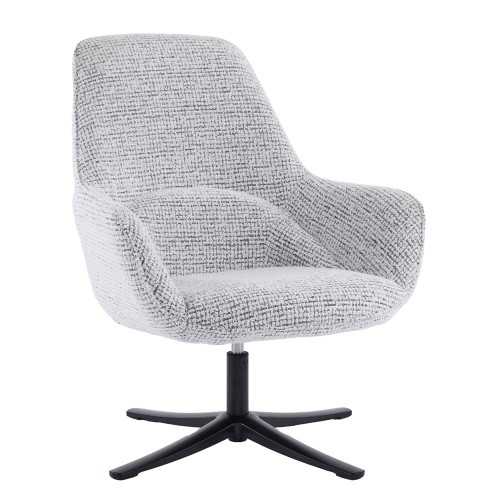 TIFFANY ΠΟΛΥΘΡΟΝΑ ΠΕΡΙΣΤΡΕΦΟΜΕΝΗ ΛΕΥΚΟ ΜΕ PATTERN 73.5x75x93cm