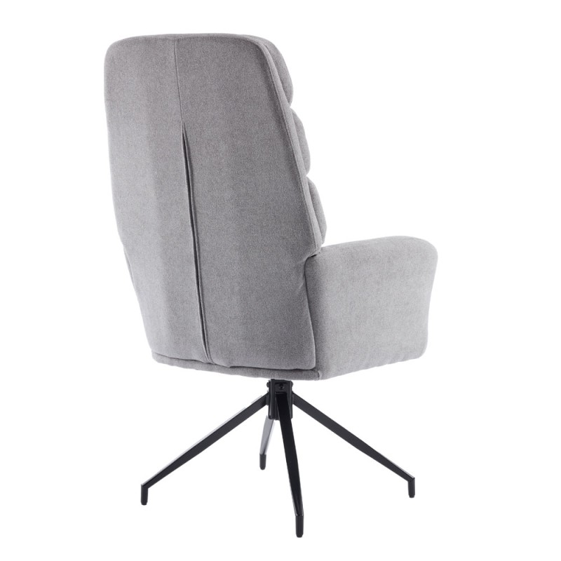 GIRAR ΠΟΛΥΘΡΟΝΑ ΠΕΡΙΣΤΡΕΦΟΜΕΝΗ ΓΚΡΙ 70x69.5x113cm