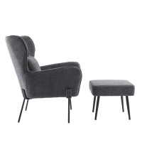 CHILLOUT ΠΟΛΥΘΡΟΝΑ ΣΚΑΜΠΩ ΣΕΤ ΓΚΡΙ ΣΚΟΥΡΟ 84x74x97.5cm