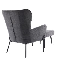 CHILLOUT ΠΟΛΥΘΡΟΝΑ ΣΚΑΜΠΩ ΣΕΤ ΓΚΡΙ ΣΚΟΥΡΟ 84x74x97.5cm