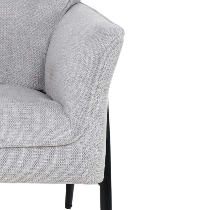 LENON ΠΟΛΥΘΡΟΝΑ ΓΚΡΙ 83x83x85cm