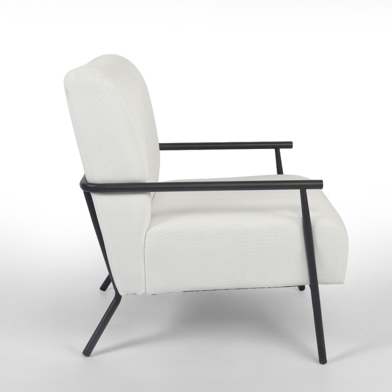 KIOTO ΠΟΛΥΘΡΟΝΑ OFF WHITE 64x76x81cm