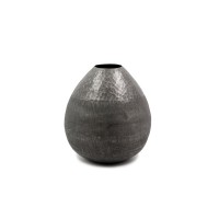 DROP ΒΑΖΟ 25x25x21cm ΑΛΟΥΜΙΝΙΟ ΓΡΑΦΙΤΗΣ