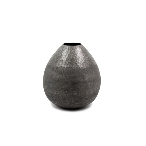 DROP ΒΑΖΟ 25x25x21cm ΑΛΟΥΜΙΝΙΟ ΓΡΑΦΙΤΗΣ