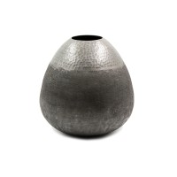 DROP ΒΑΖΟ 32x32x29cm ΑΛΟΥΜΙΝΙΟ ΓΡΑΦΙΤΗΣ
